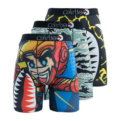 Ethika 3-Pack Men's Boxer Briefs Underwear