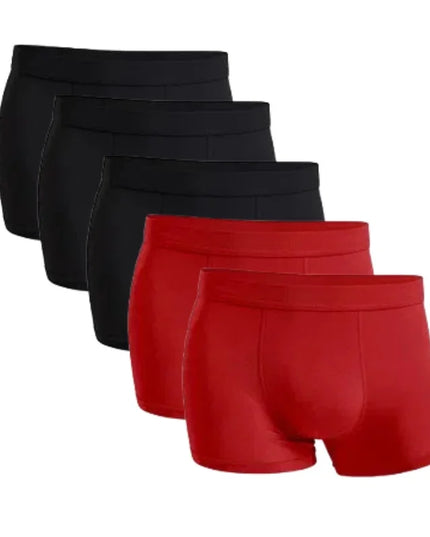 Five-Pack Bamboo Boxers for Men