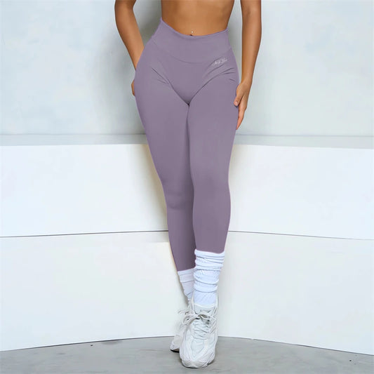 High Waist Women's Seamless Leggings - Performance Yoga and Workout Tights