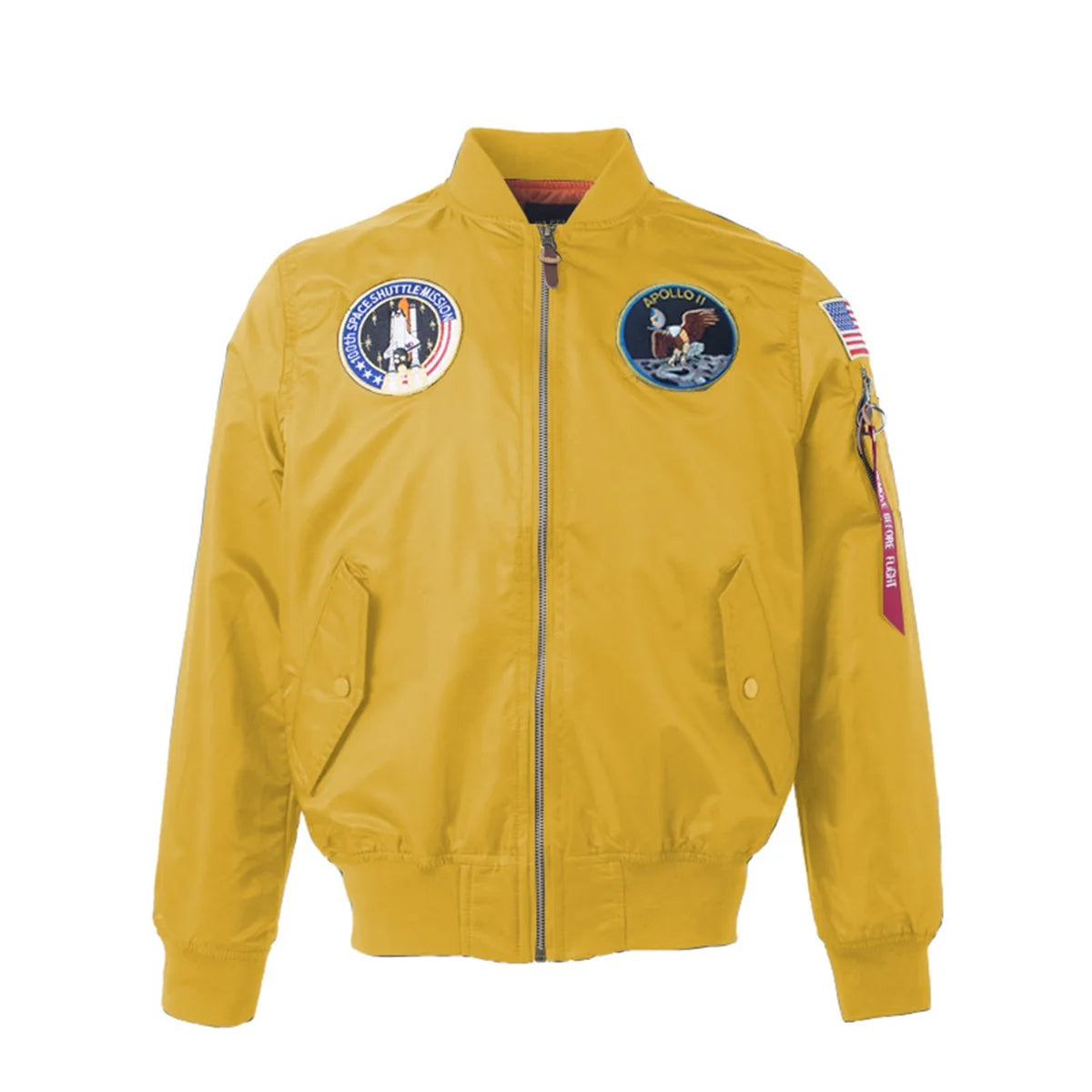 Men’s Apollo Bomber Pilot Flight Jacket – Stylish Men’s Flight Jacket for Men