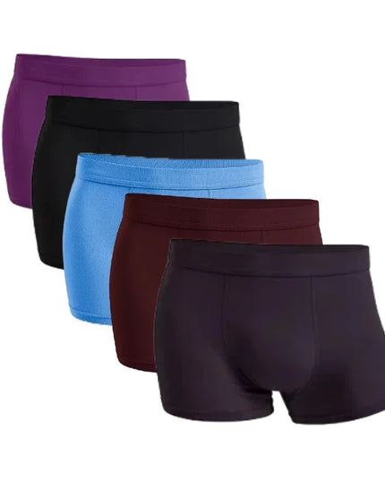 Five-Pack Bamboo Boxers for Men