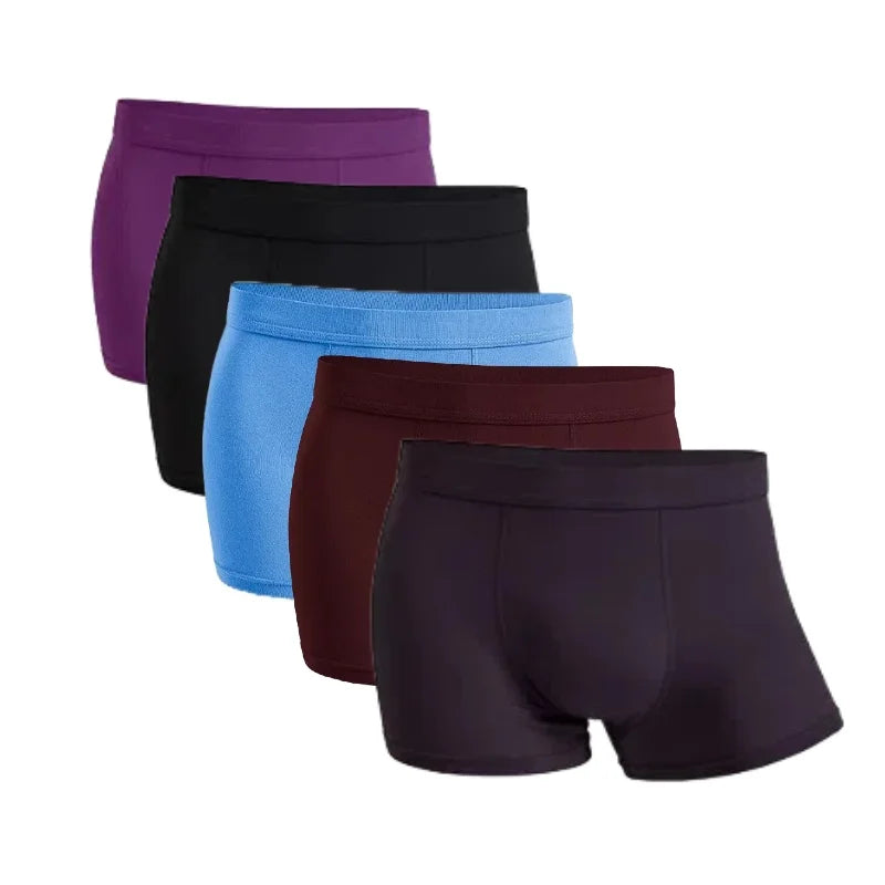 Five-Pack Bamboo Boxers for Men