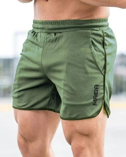 Men's Sports Fitness Shorts with Quick-Dry Fabric