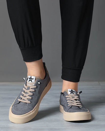 Men's Casual Canvas Sneakers - Breathable, Non-Slip, Comfortable Shoes