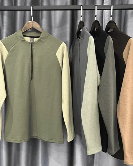 Men's Compression Athletic Long Sleeve Tight Sweatshirt
