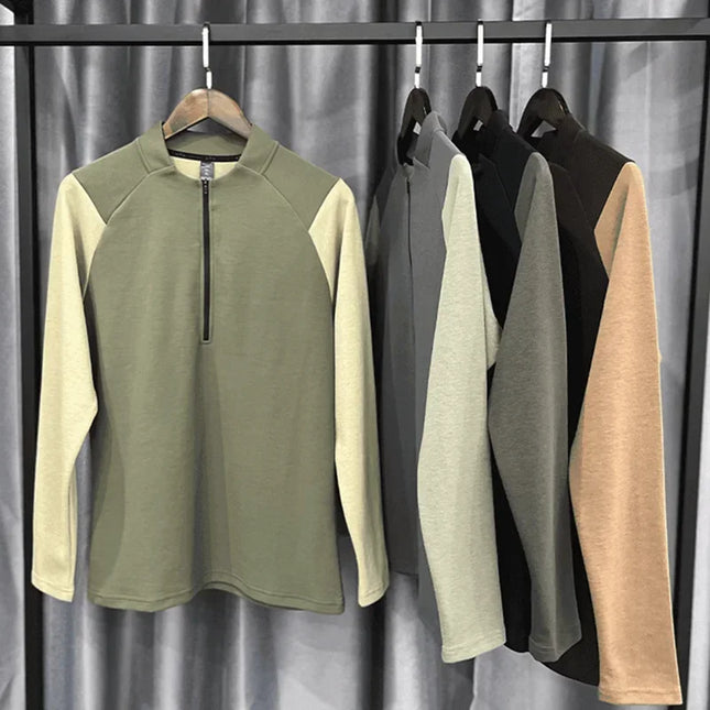 Men's Compression Athletic Long Sleeve Tight Sweatshirt