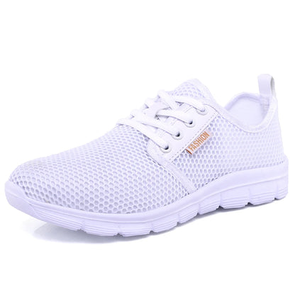 Men's Faux Leather Lace-Up Sneakers