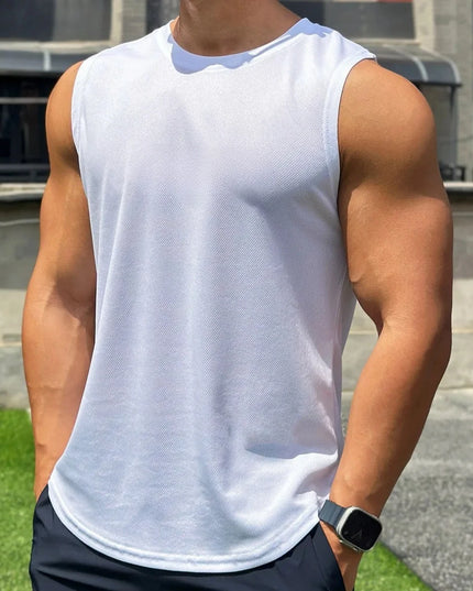 Men's Tank Top - Quick-Dry Slim Fit Vest