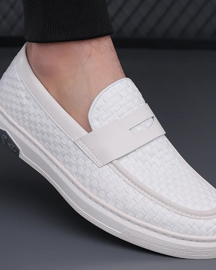 Men's Slip-On Loafers with Soft Sole and Anti-Slip Design