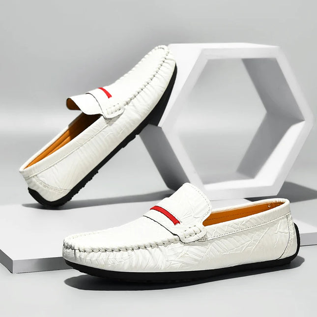 Men's PU Leather Casual Slip-On Loafers