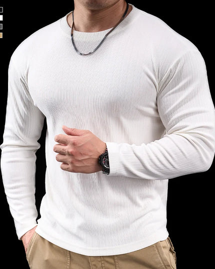 Men's Slim Fit Long Sleeve Sweater