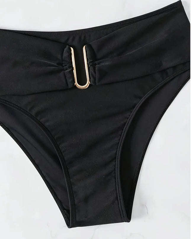 High-Waisted Women's Two-Piece Swimsuit