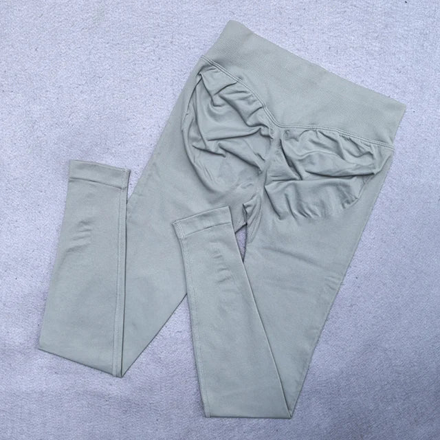 Women's Scrunch Butt-Lifting Ribbed Leggings