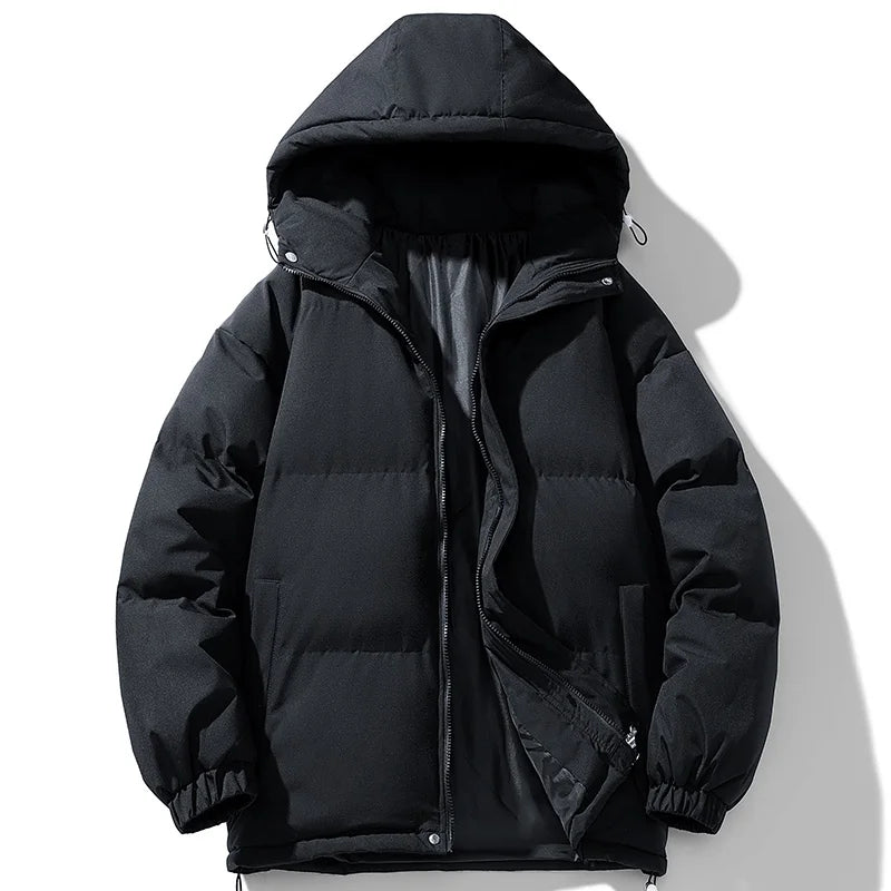 Unisex  Parka Jacket with Detachable Hood - Various Colors