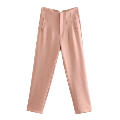 Women's Elegant High-Waist Pencil Pants