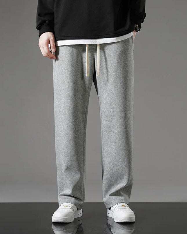 Men's Loose Fit Jogger Sweatpants with Drawstring