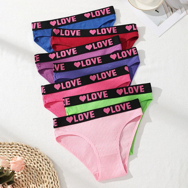 7-Pack of Women's Low-Waisted Underwear
