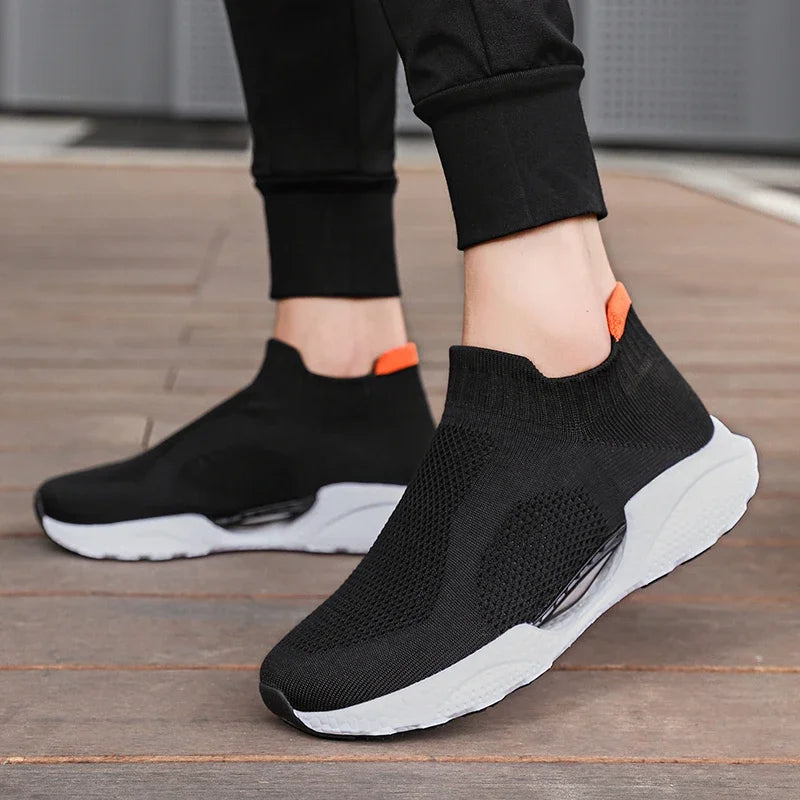 Lightweight Mesh Slip-On Sneakers – Breathable, Comfortable, and Easy to Wear