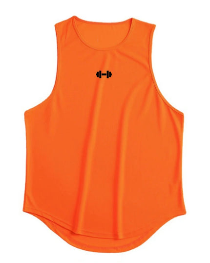 Men's Sleeveless Gym Tank Tops - Quick Dry Mesh, Loose Fit