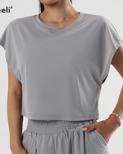 Lightweight Cropped Top for Women