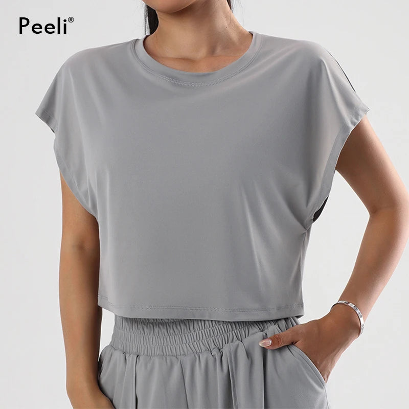 Lightweight Cropped Top for Women
