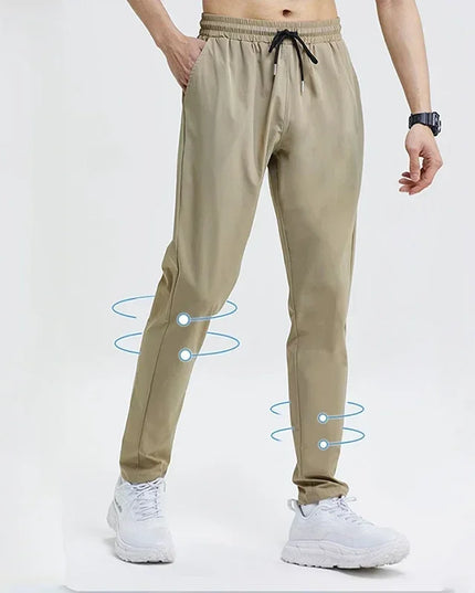 Men's Lightweight Casual Fit Sweatpants with Drawstring