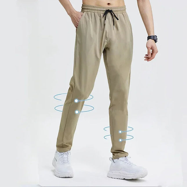 Men's Lightweight Casual Fit Sweatpants with Drawstring