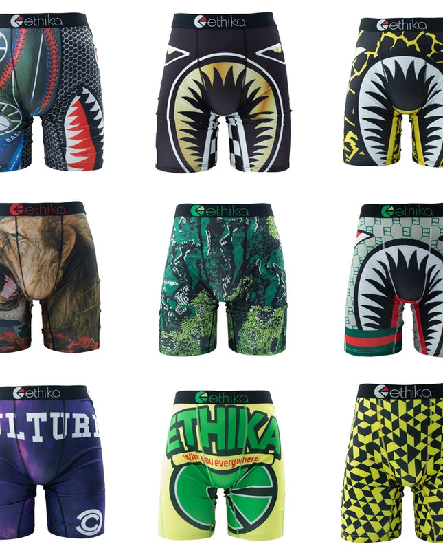 ETHIKA Men's Breathable Mesh Boxer Briefs - 1 Pack
