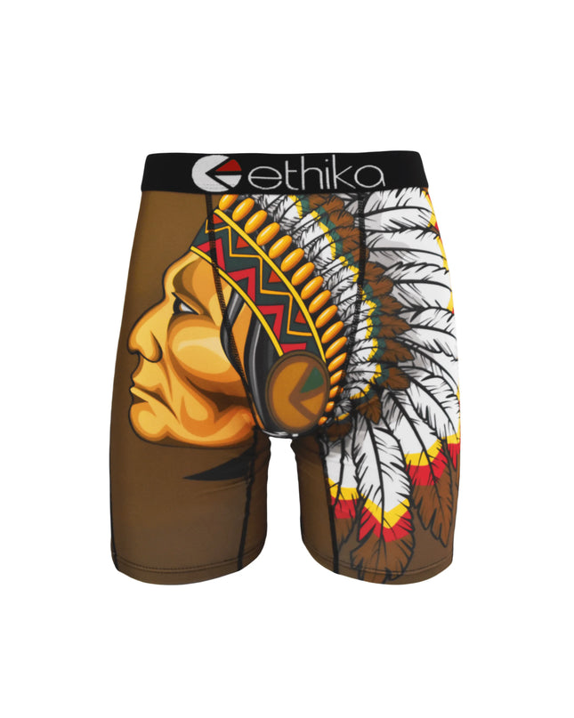 Ethika Men's Boxer Briefs with 4-Way Stretch and Breathable Fabric