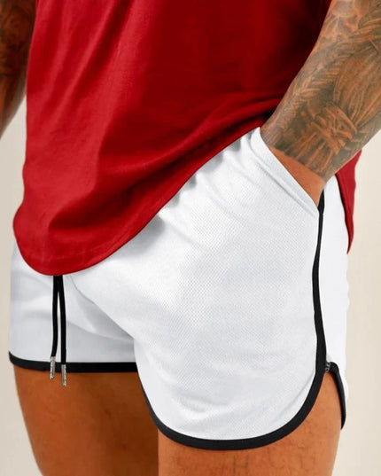 Men's Casual Athletic Shorts - Quick-Drying, Breathable Mesh