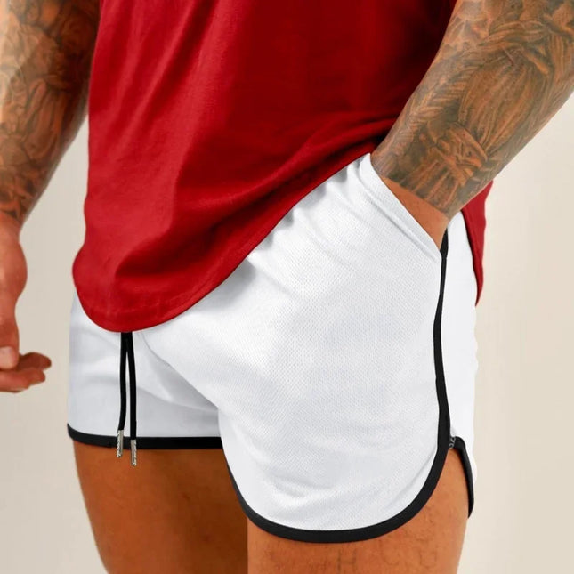Men's Casual Athletic Shorts - Quick-Drying, Breathable Mesh