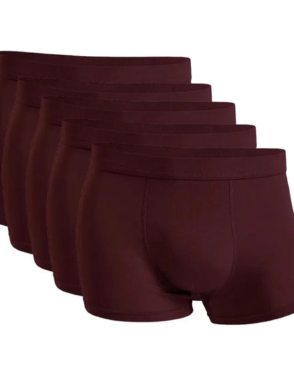 Five-Pack Bamboo Boxers for Men