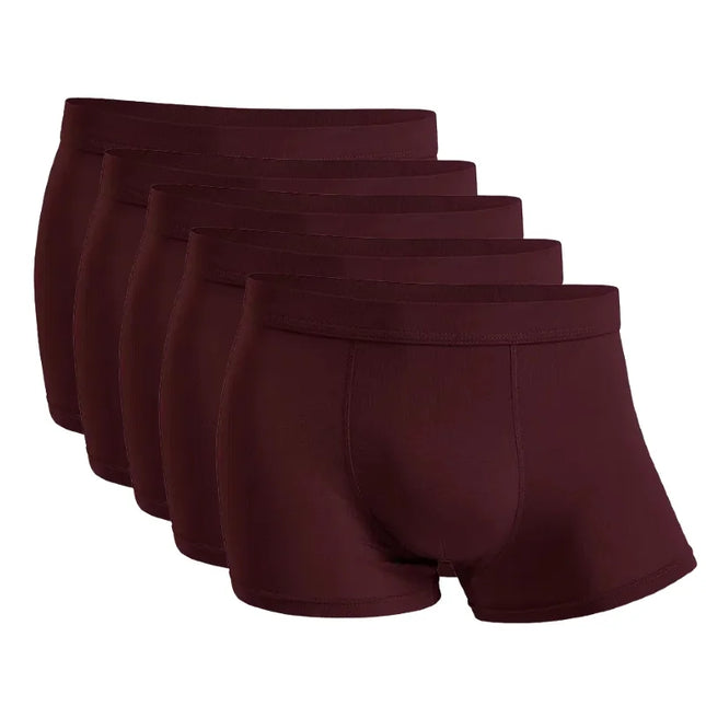 Five-Pack Bamboo Boxers for Men