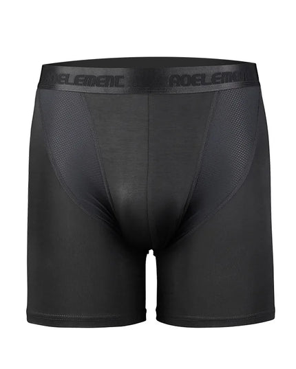Cotton Long Boxers for Men - 3 Pieces Compression Shorts