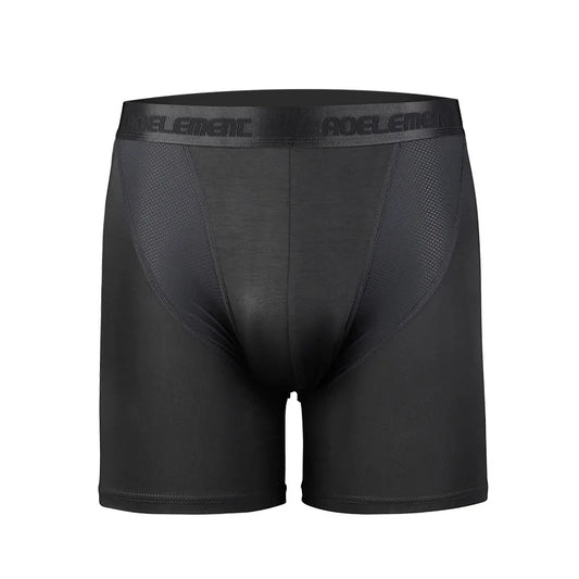 Cotton Long Boxers for Men - 3 Pieces Compression Shorts