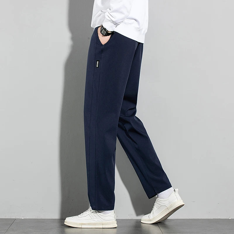 Men's Slim Fit Casual Straight-Leg Sweatpants