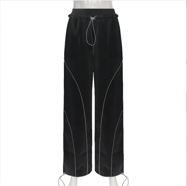 Women's Baggy Harem Sweatpants with Wide Leg Fit