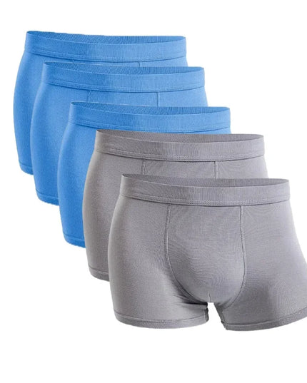 Five-Pack Bamboo Boxers for Men