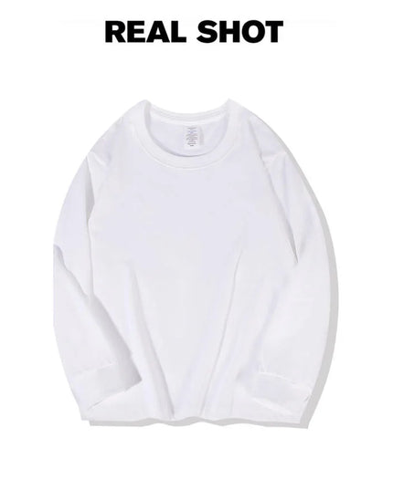 Men's Cotton Long Sleeve Casual Loose Fit Sweater