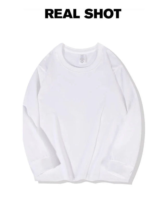 Men's Cotton Long Sleeve Casual Loose Fit Sweater