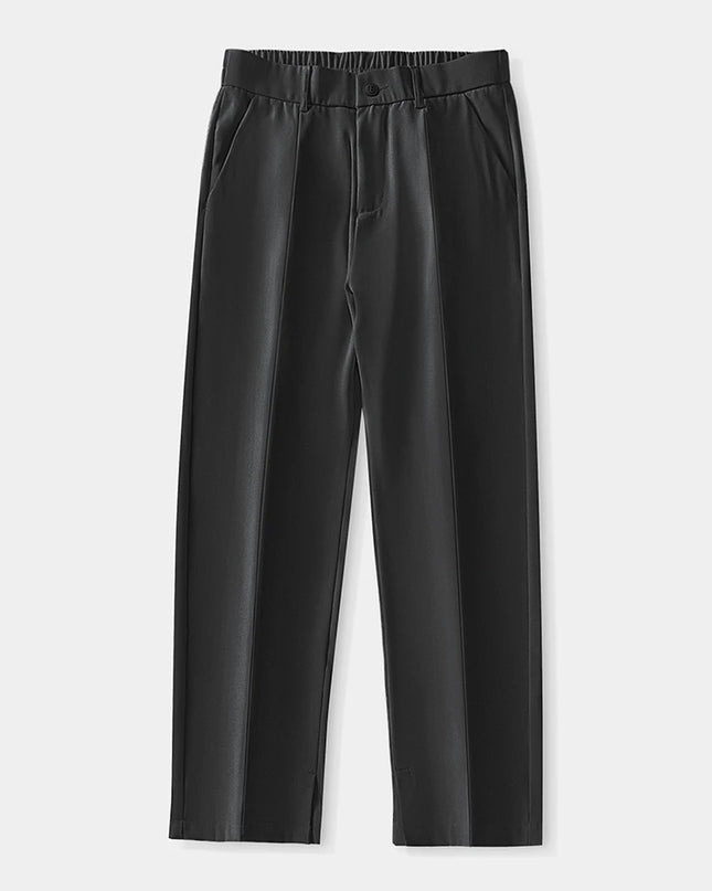 Men's Korean Style Straight Loose Wide Leg Casual Pants