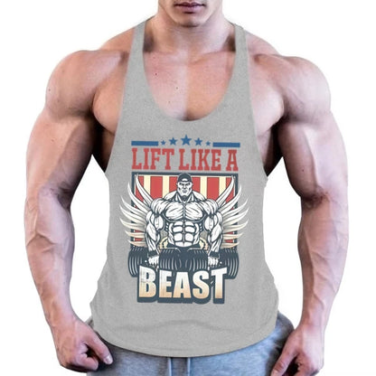 Men's Casual Fit Stringer Tank Top - Various Colors