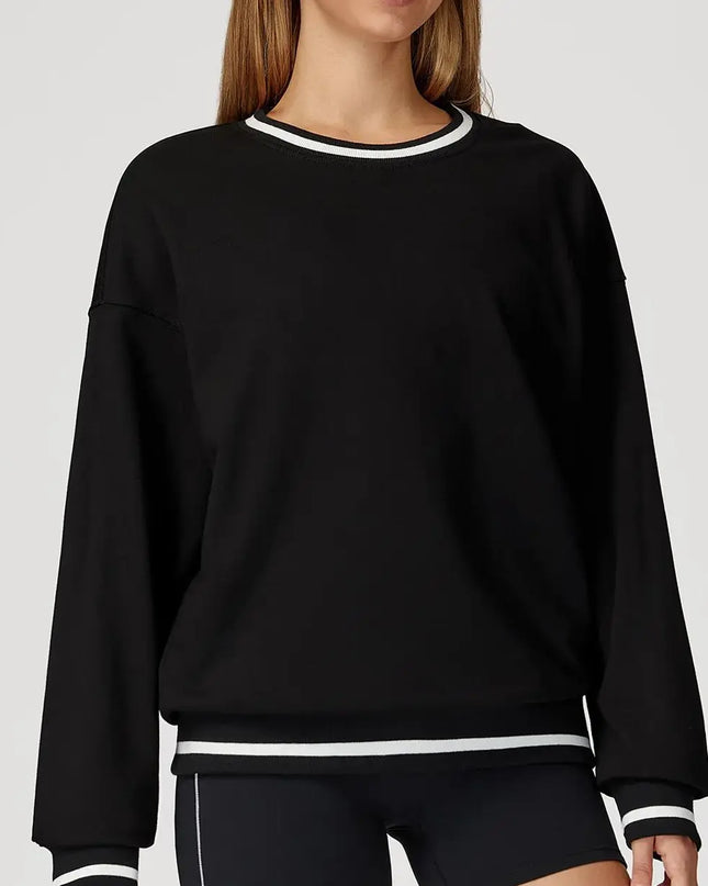 Women's Two-Piece Sweater and Shorts Set