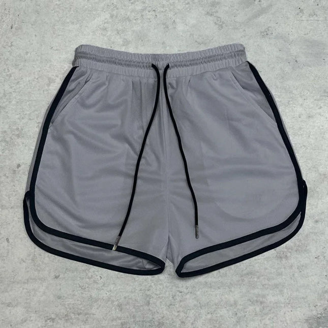 Men's Casual Athletic Shorts - Quick-Drying, Breathable Mesh