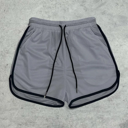 Men's Casual Athletic Shorts - Quick-Drying, Breathable Mesh