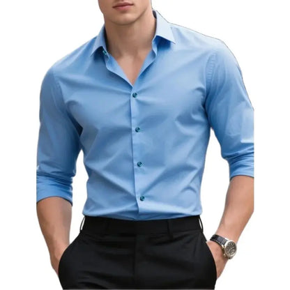 Men's Smart Casual Button Up Shirt