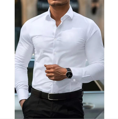 Men's Smart Casual Button Up Shirt