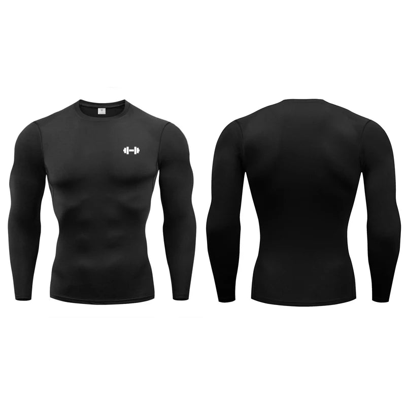Men's Compression Sleeve with Elastic Quick-Dry Sweater