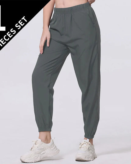 1-3 Piece Women's Thin Casual Sweatpants