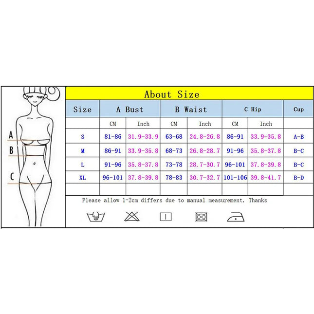 Women's Push-Up Bikini Set - Brazilian Bikini Bathing Suit